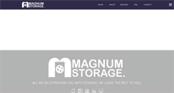 Desktop Screenshot of magnumstorage.co.uk